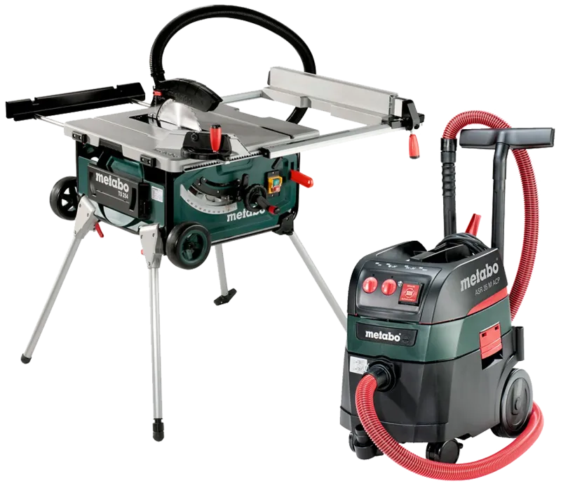 Sampak: Bordrundsav TS 254 + støvsuger ASR35 M ACP