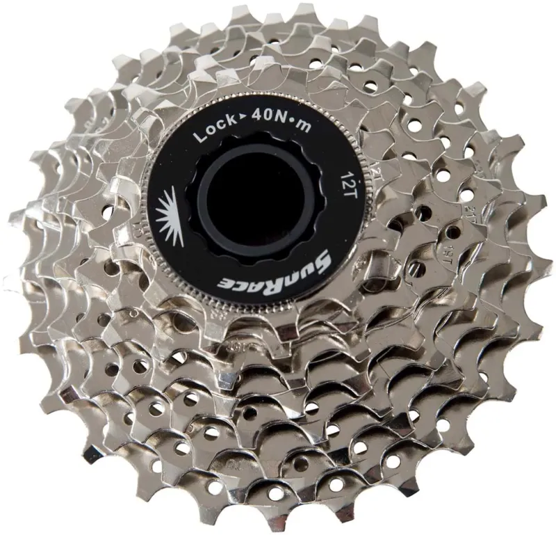 Sunrace CSR86 Kassette 8 speed 12-25T Road Nikkel