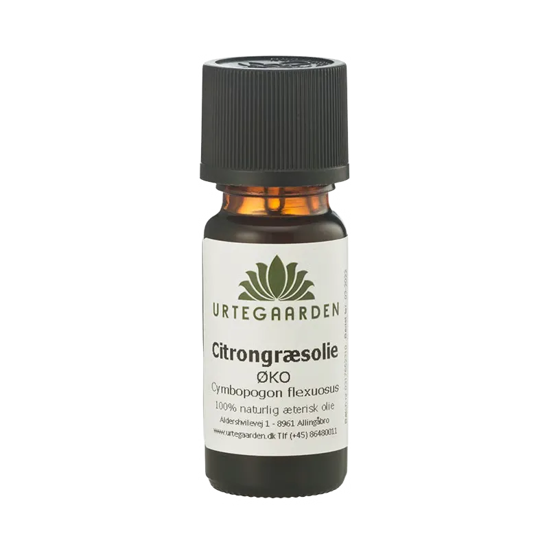 Lemongræsolie Æterisk Olie (10 ml)