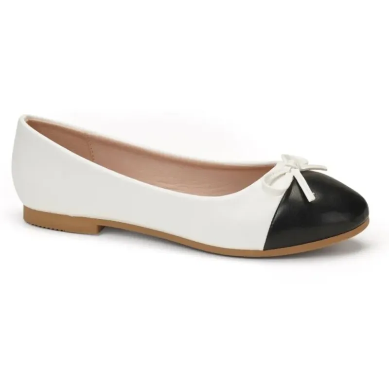 Elise dame ballerinasko 8189 - White