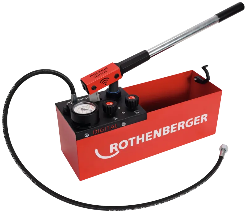 Rothenberger RP-50 trykprøvepumpe 12ltr, digital