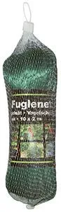 Fuglenet 10X15Mm Grøn Plast 10X2M