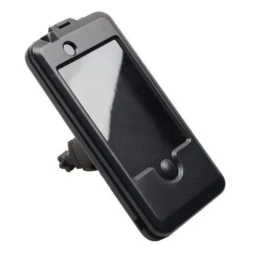 Vandtæt iPhone 4 / 4S cykelholder til styret. Sort.