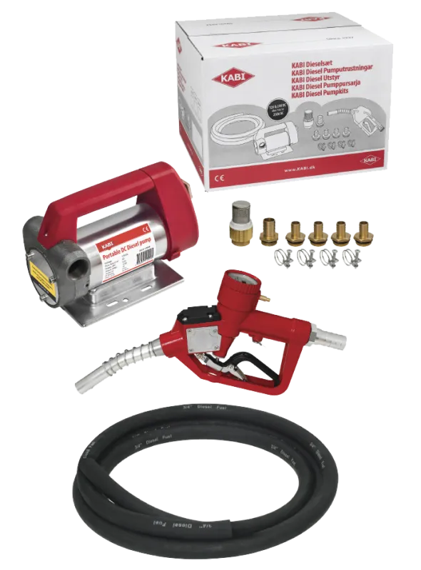 Dieselpumpesæt m/pistol m/tæller 40 ltr/min 230V