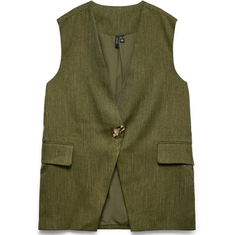 Vero moda dame vest VMKYLAN - Dark Olive