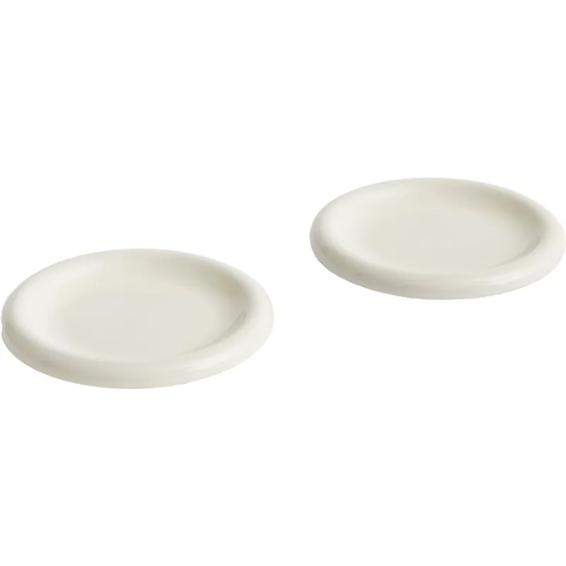 Hay Barro tallerken Ø18, offwhite, 2-pack
