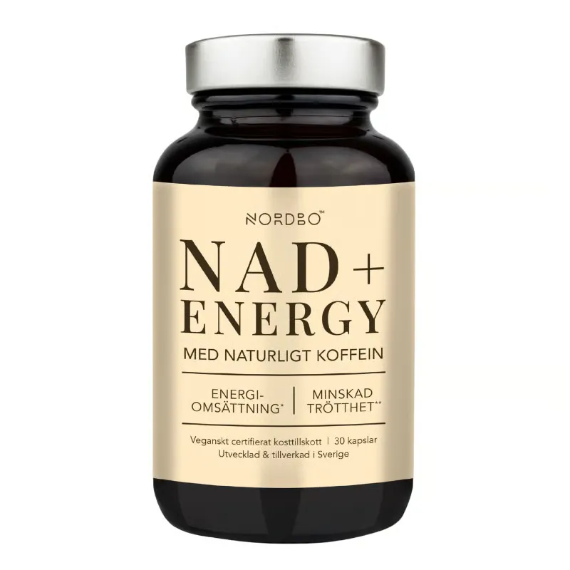 Nordbo NAD+ Energy (30 kaps)
