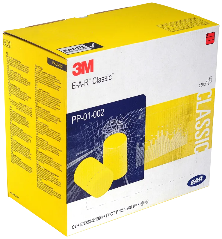 Ørepropper E-A-R Classic 250 par pr. pak