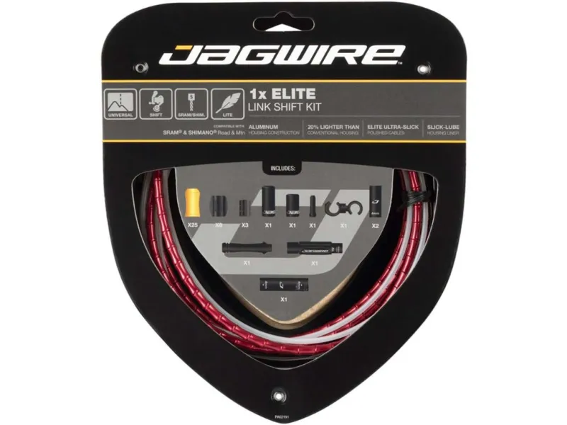 Jagwire Elite Link Gearkabelsæt til Road/MTB