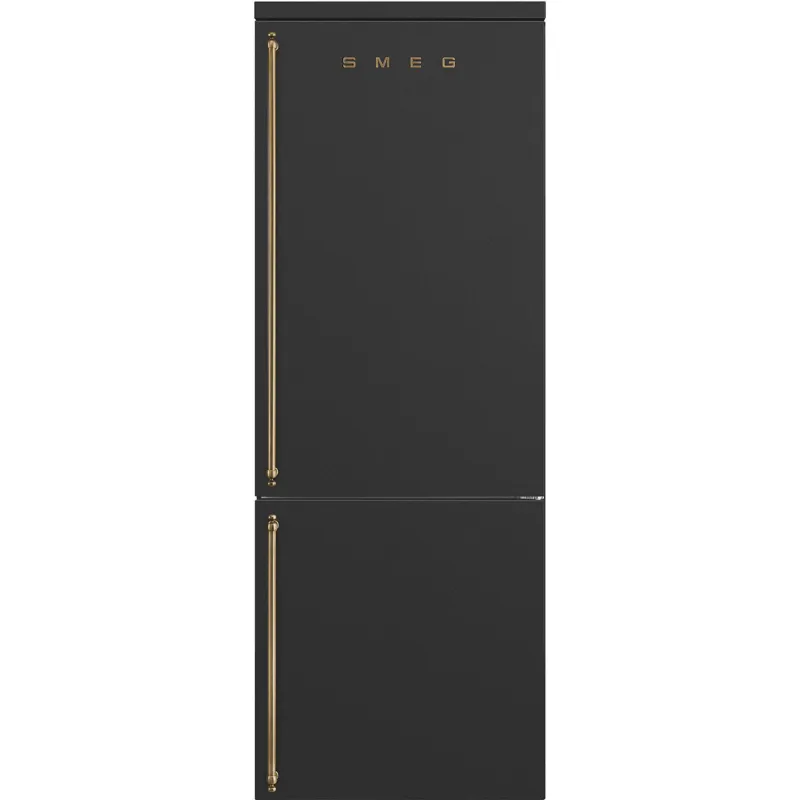 Smeg FA8005RAO6 højrehængt køle/fryser 70 cm, antracit