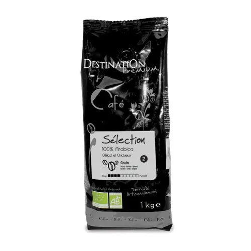 Kaffebønner 100% Arabica Øko. - 1 kg.