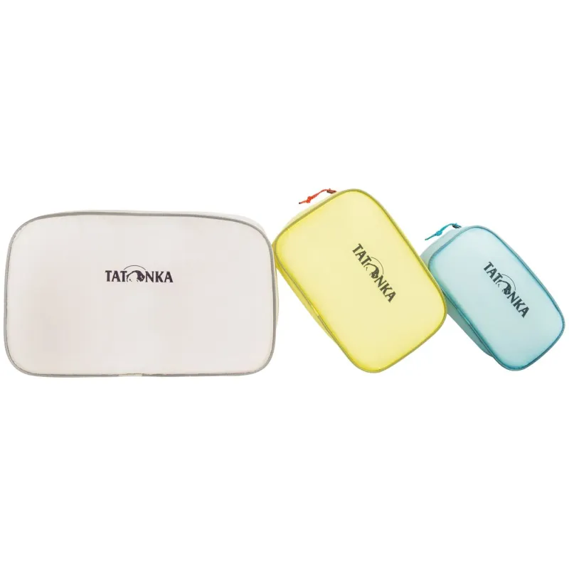 Tatonka SQZY Zip Bag Set, pakkepose, multi, 3 stk.