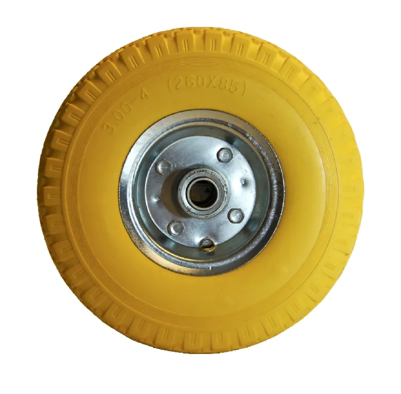 Hjul punktrfri 3,00x4" (sækkevogn) 150/250 kg.