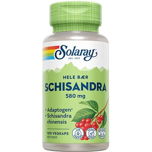 Solaray Schisandra 580 MG 100 kap.