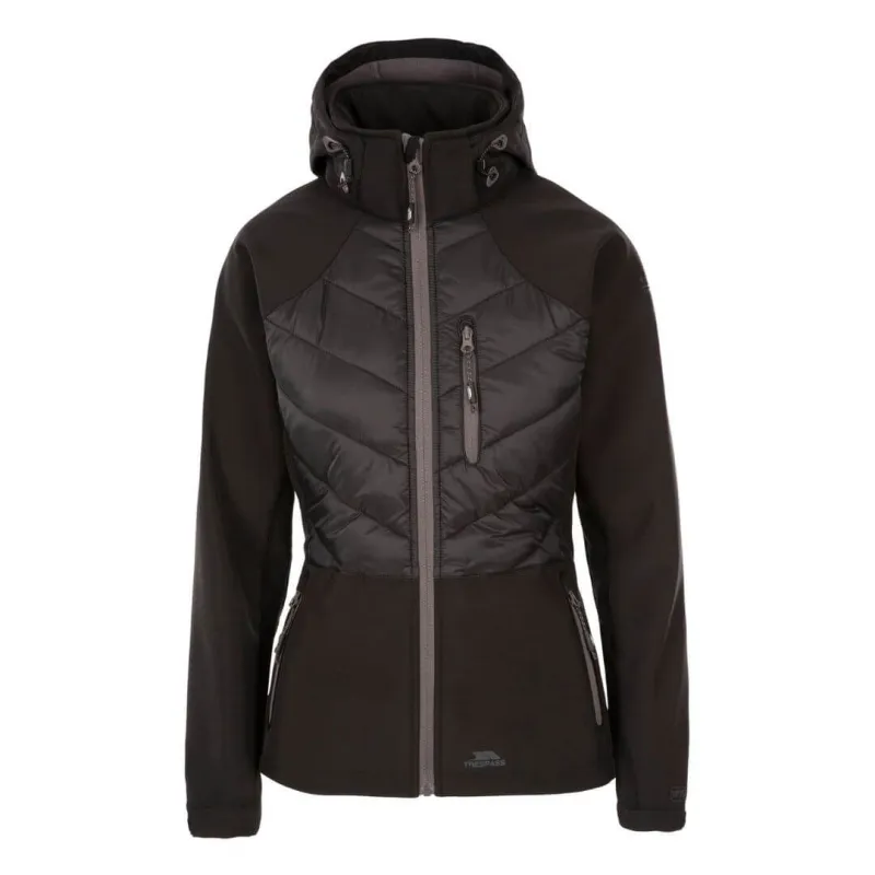 Softshell jakke dame - Trespass Elvira - Sort (XS tilbage)