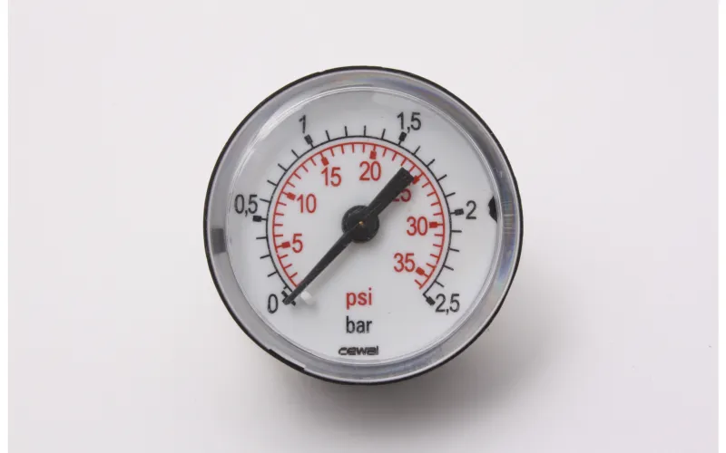 0-2 bar, ø40 mm manometer