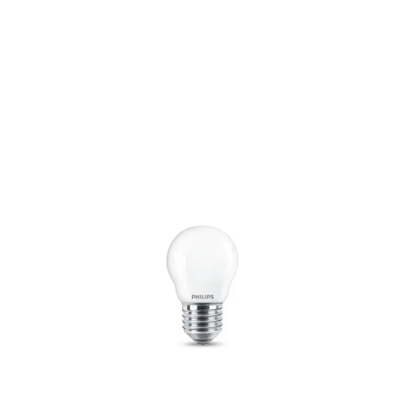 Philips LED Classic Kronepære P45 E27 Mat 60W Varm Hvid 1-pak