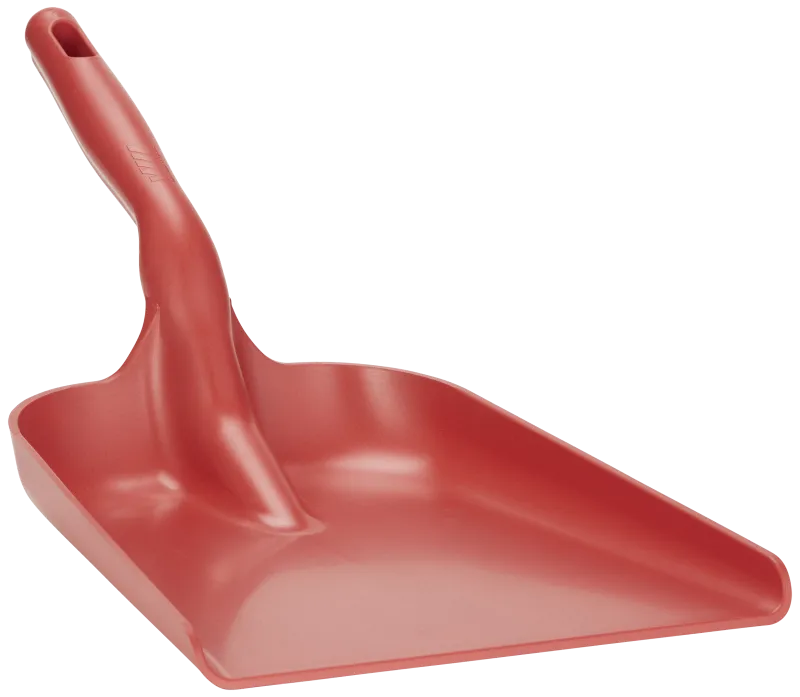 Håndskovl 5674, 327×271×50 mm 550 mm, rød