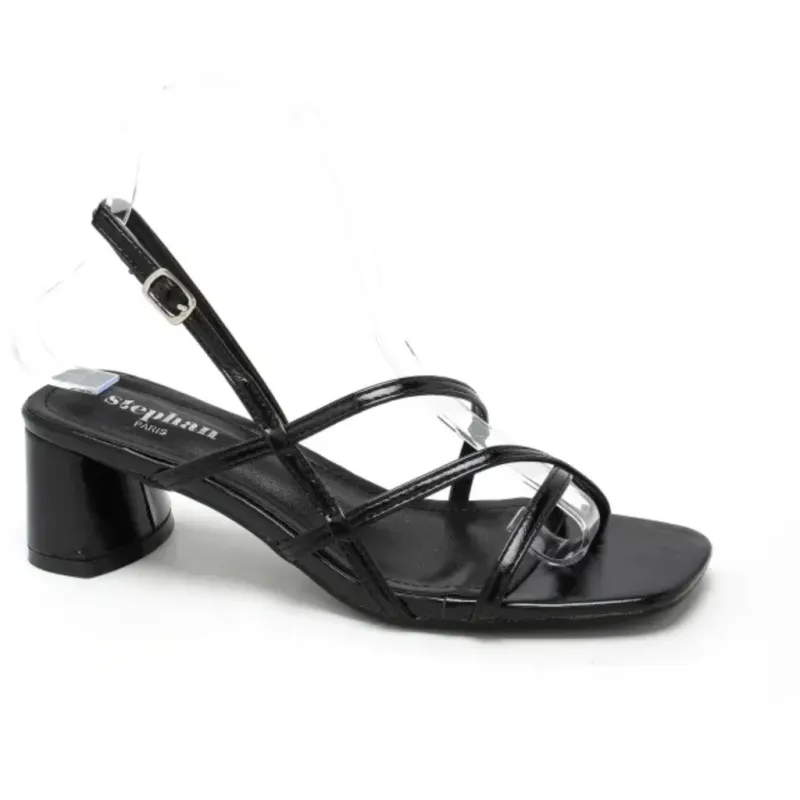 Lumi dame stiletter P-1507 - Black
