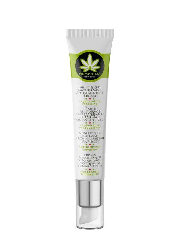 Hemphilia Økologisk Anti-Age Night Cream - 45 ml.