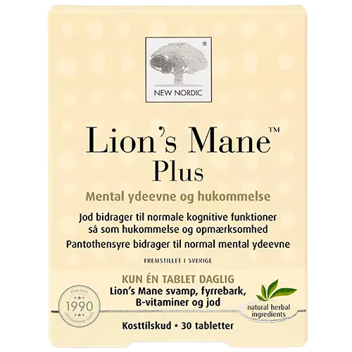 New Nordic Lion's Mane Plus (30 tabl)