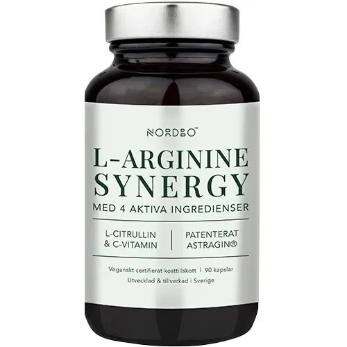 Nordbo L-Arginine Synergy - 90 kapsler