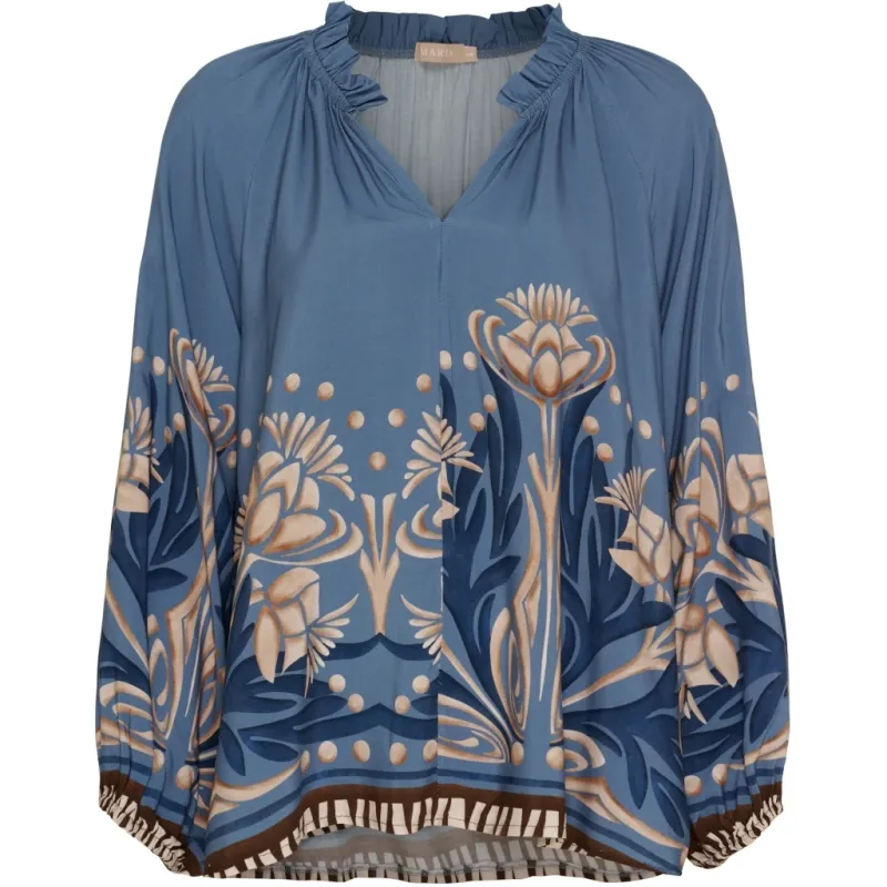 Marta du Chateau dame bluse MdcOctavia 003B - JeansNG313BA
