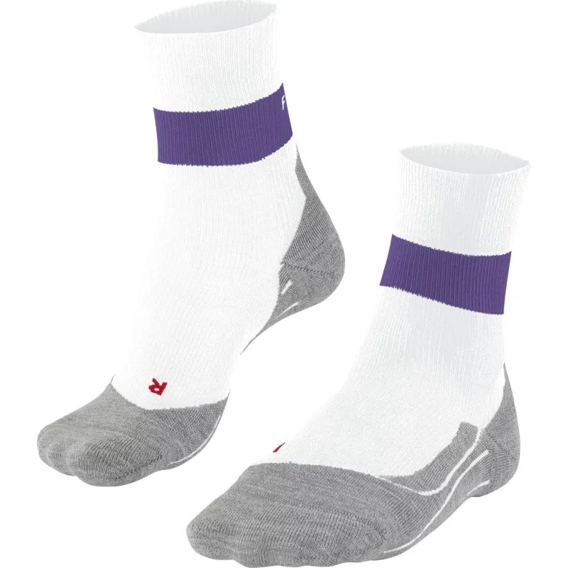 Falke RU Compression Stabilizing, løbestrømper, dame, hvid/lilla