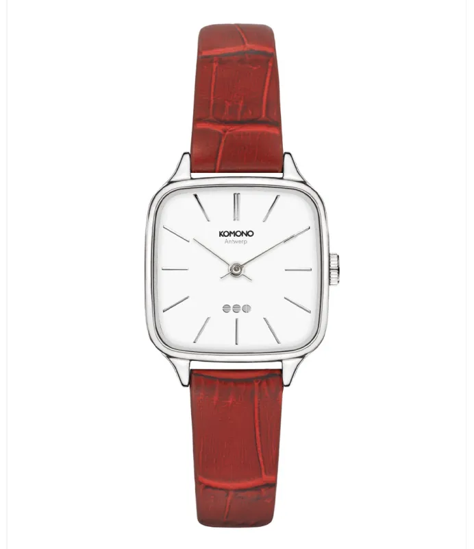 KOMONO Kate Croco Red Dameur