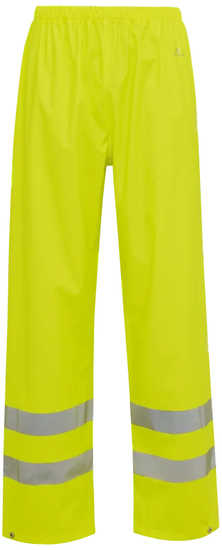 Hi-vis taljeregnbuks m/ refleks 022403R gul Str. XS