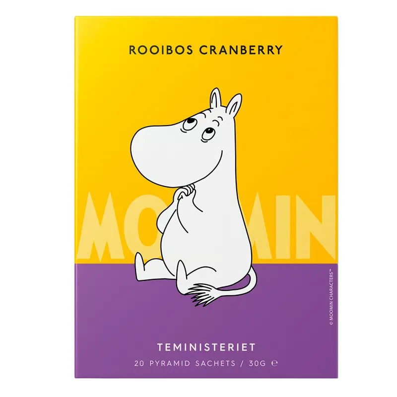 Teministeriet Moomin Rooibos Cranberry (20 stk)