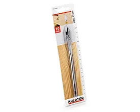 Fladbor 10,0 mm x 152 mm - 1/4" skaft