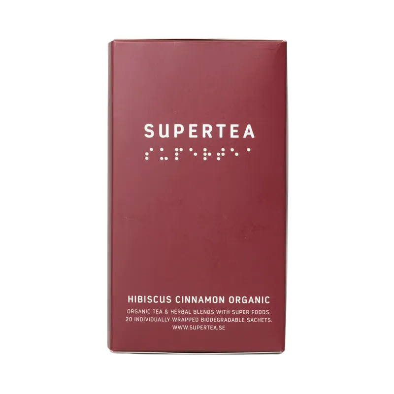 Teministeriet Supertea Hibiscus Cinnamon Organic (20 breve)