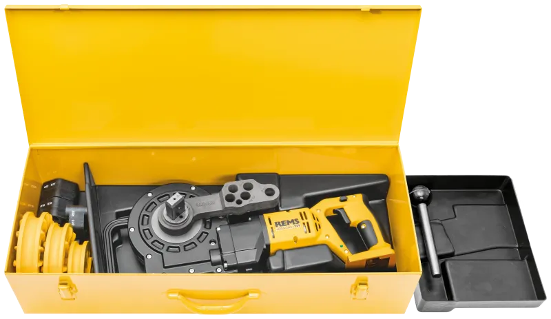 REMS Akku-Curvo 22V rørbukker 15-18-22mm u/batteri