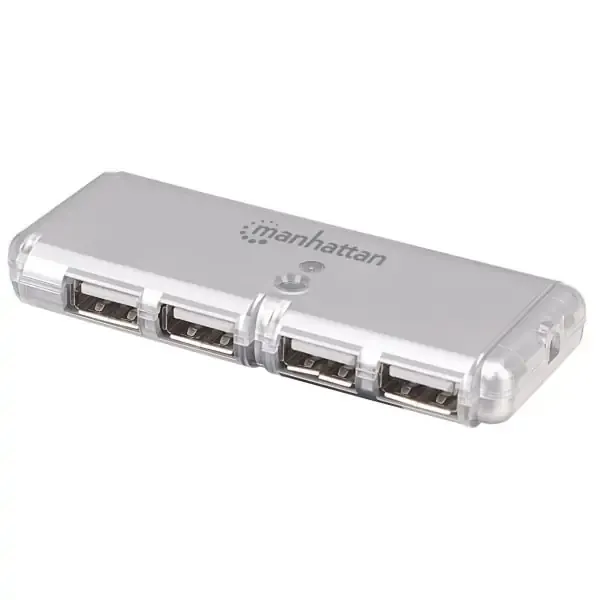 Manhattan USB 2.0 Pocket 4-Ports Hub.
