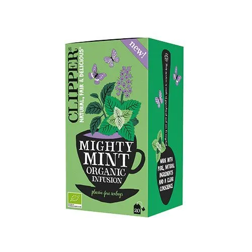 Clipper Mighty Mint te Økologisk - 20 breve