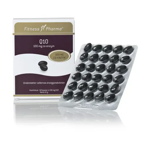 Fitness Pharma Q10 100 Mg (60 kap)