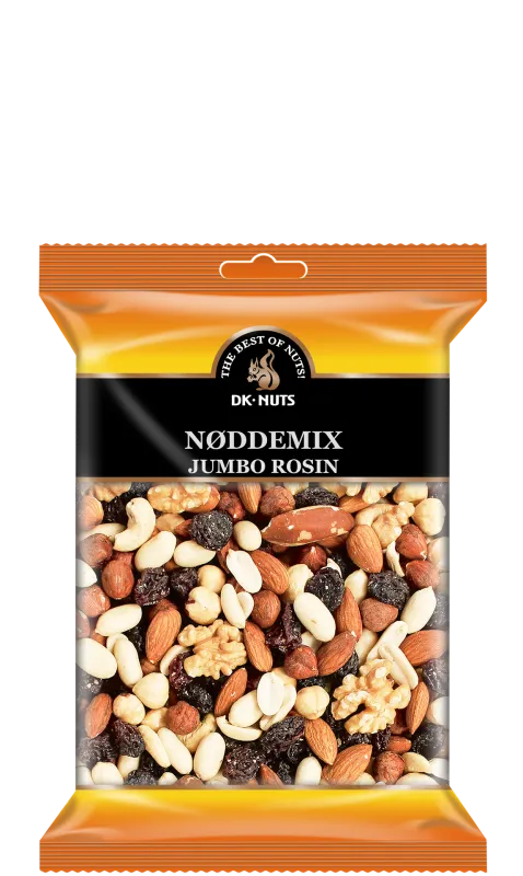 Dk-nuts Nøddemix Med Rosiner 0,35 Kg