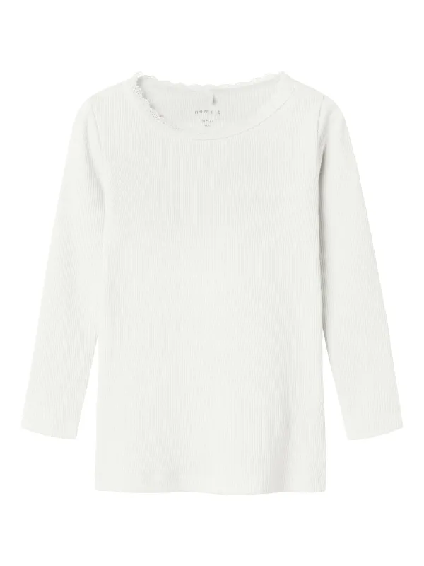 Name It Kab Ls Top Noos - Cloud Dancer - 86 cm