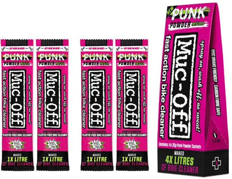 Muc-Off Punk Powder Bike Cleaner - 4 x 30g