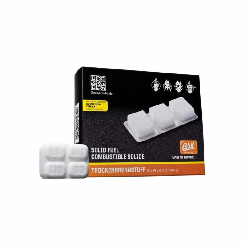 Sprittabletter - Esbit Solid Fuel Tablets - 12x14g