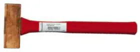 Kobberhammer CU 1000 glasfiberskaft, 1300 g