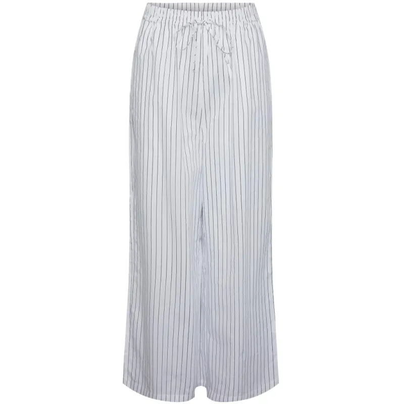 PIECES dame bukser PCJULLA - Bright White Black
