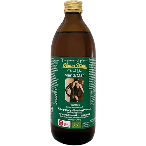 Livets Olie - Oil of life Mænd Omega 3-6-9 Ø (500 ml)