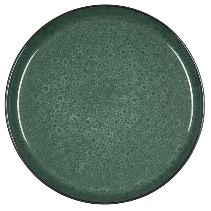 Bitz Gastro Tallerken 27 cm, grøn/sort