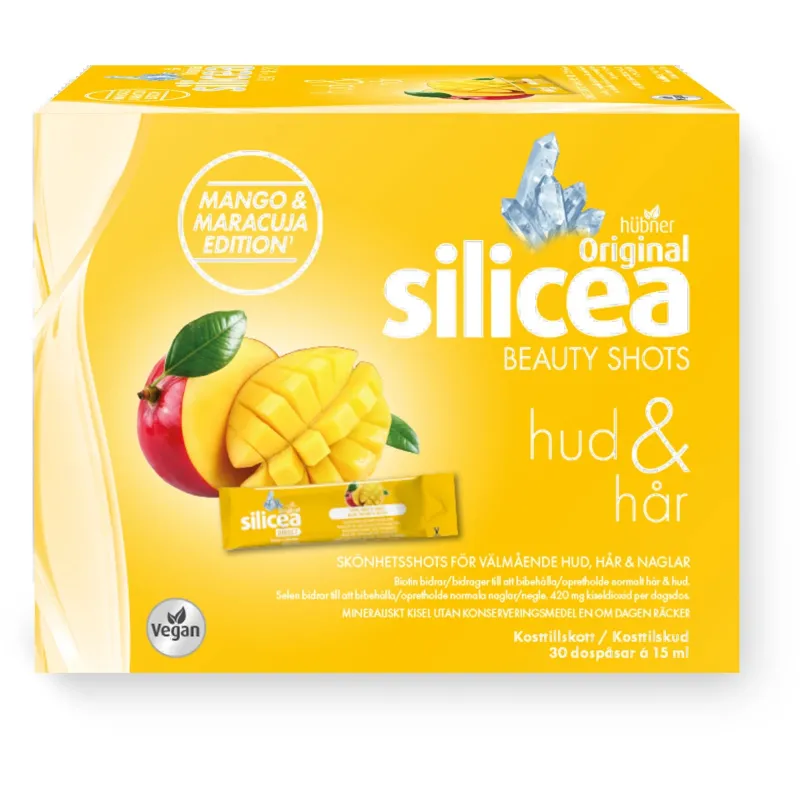 Original Silicea Beauty shots Mango - 30 breve
