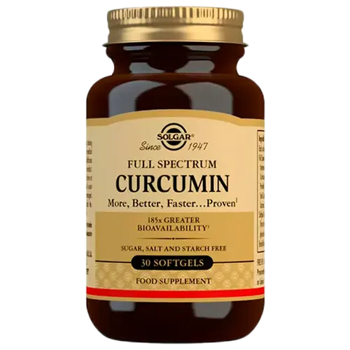 Solgar Full Spectrum Curcumin (30 softgels)