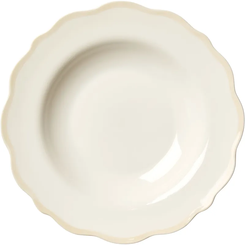 Decotique Fleur skål 23 cm, sand