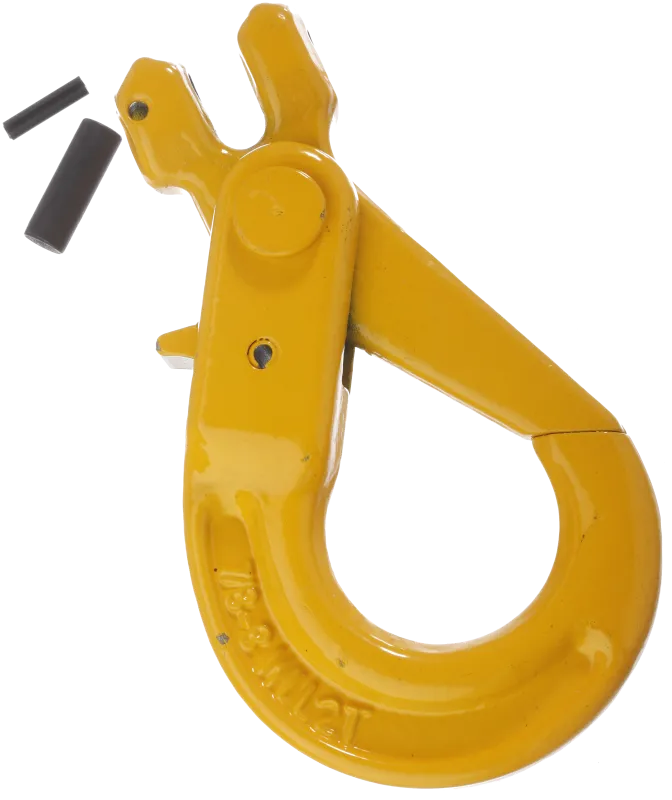 Gaffelsikkerhedskrog kl.8 gul 10mm