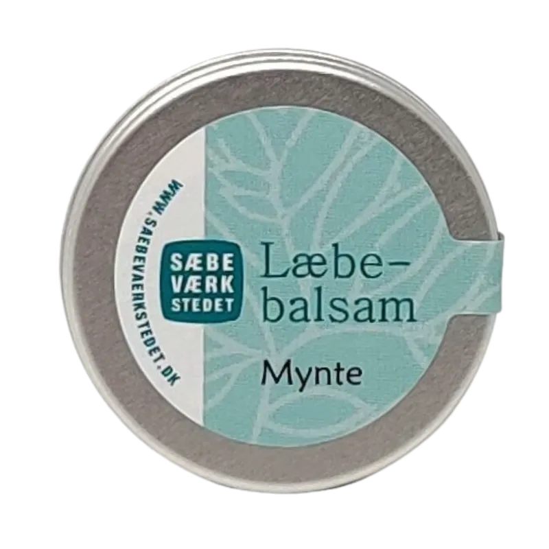 Sæbeværkstedets Læbebalsam Mynte (14 gr)